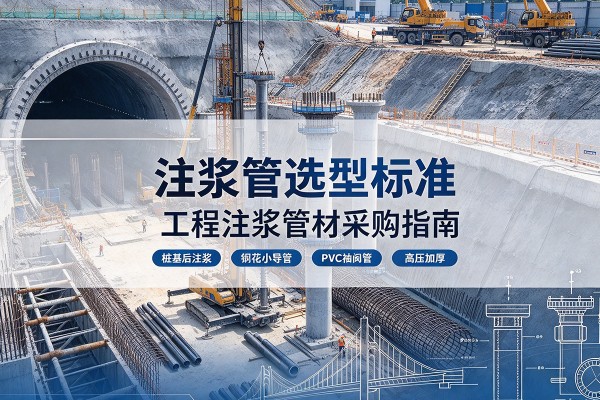 海林注浆管选型标准